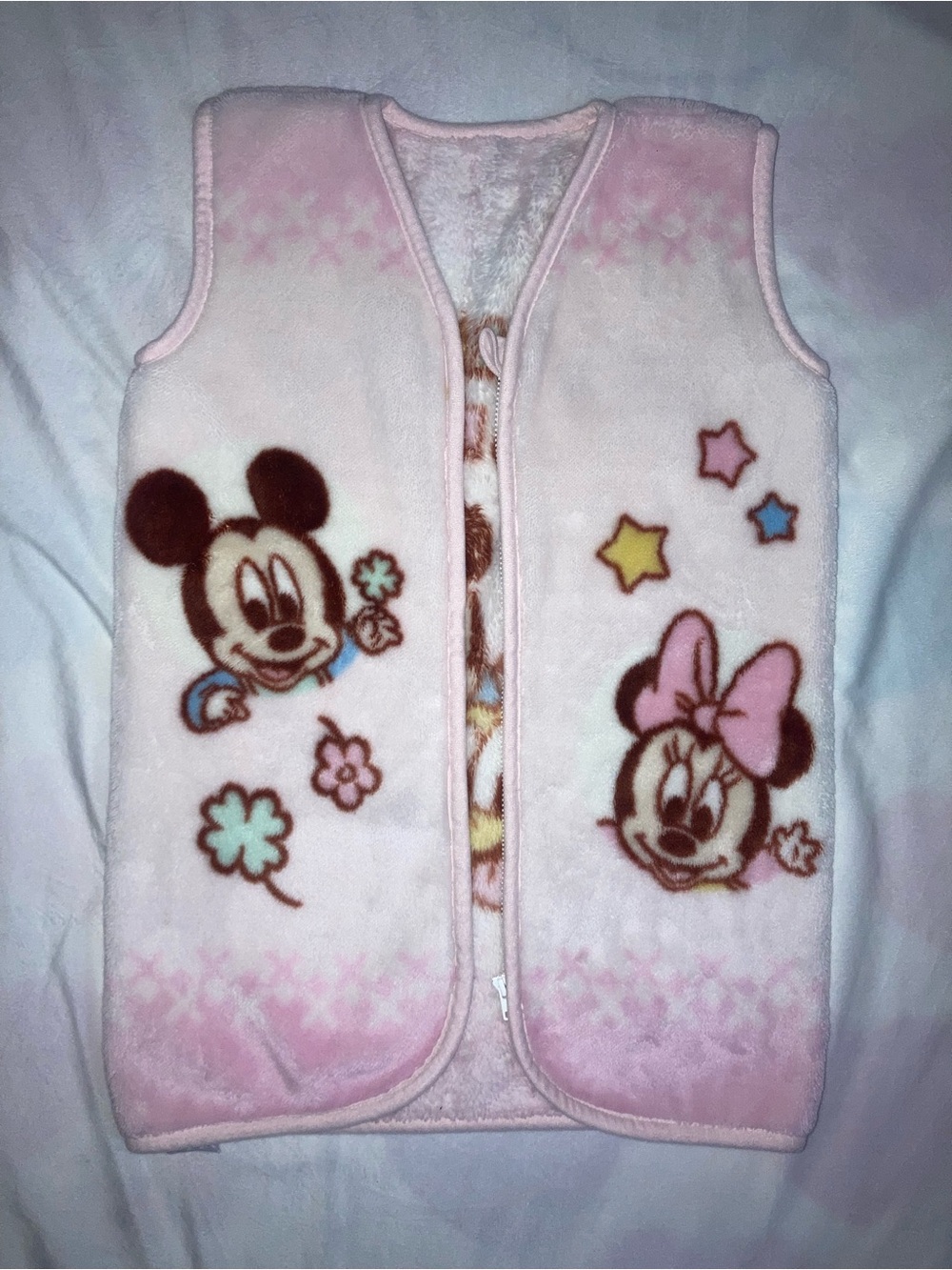 Vintage Disney Babies fleece vest